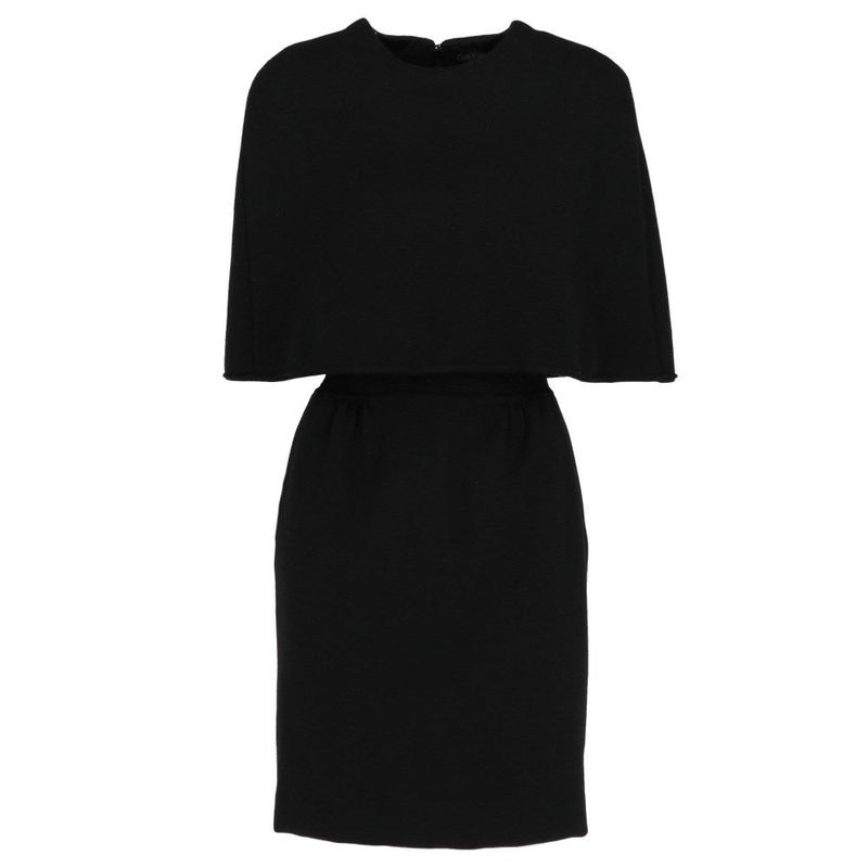 Giambattista Valli Cape-Detail Sheath Dress